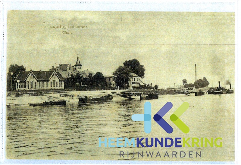 Tolkamer Ansichtkaart zicht op de kade